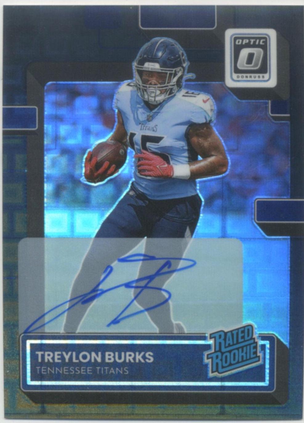 Treylon Burks [Autograph Black Pandora] #212