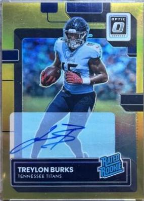 Treylon Burks [Autograph Gold] #212