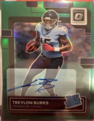 Treylon Burks [Autograph Green] #212