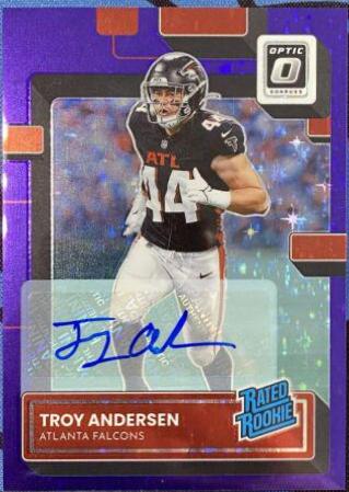 Troy Andersen [Autograph Purple Stars] #273
