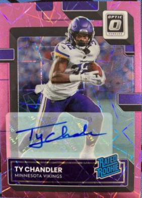Ty Chandler [Autograph Pink Velocity] #282
