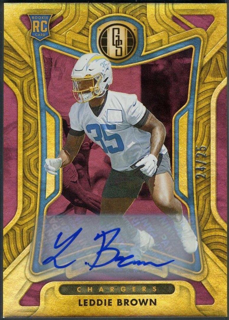 Leddie Brown [Autograph Rose Gold] #149