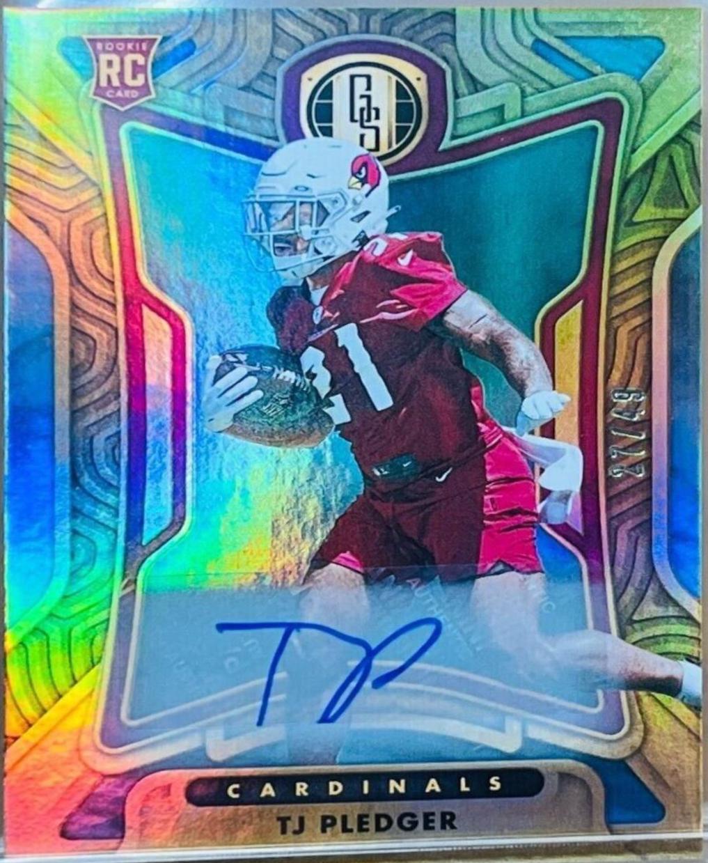 TJ Pledger [Autograph Platinum] #157
