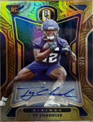 Ty Chandler [Autograph Sapphire] #156