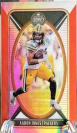 Aaron Jones [Premium Orange Mini] #35