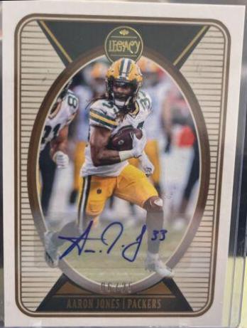 Aaron Jones [Violet Autograph] #35