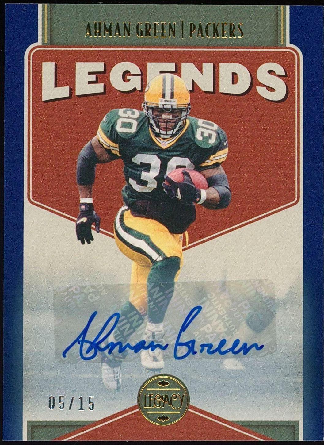 Ahman Green [Blue Autograph] #135