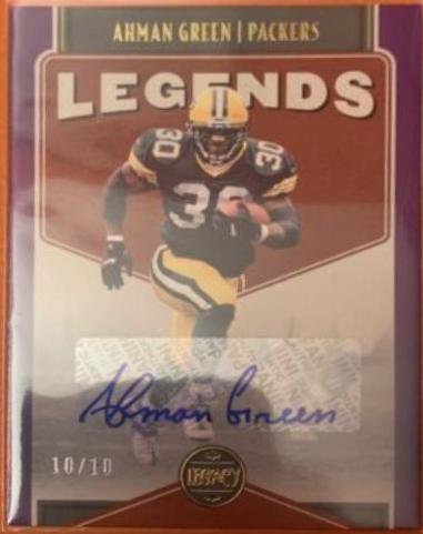 Ahman Green [Violet Autograph] #135