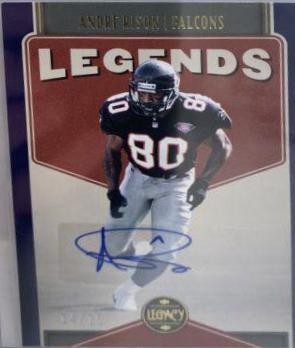 Andre Rison [Blue Autograph] #136
