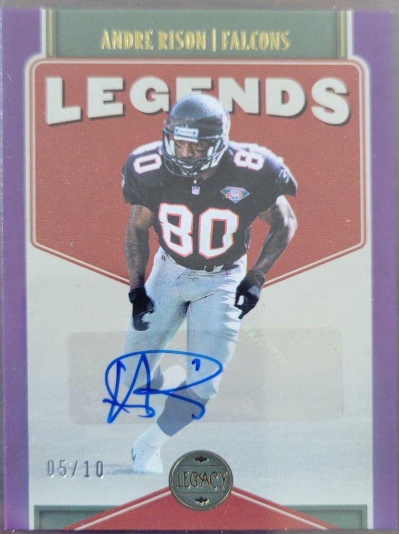Andre Rison [Violet Autograph] #136