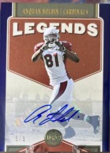 Anquan Boldin [Blue Autograph] #128