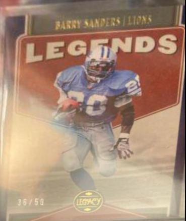 Barry Sanders [Blue] #106