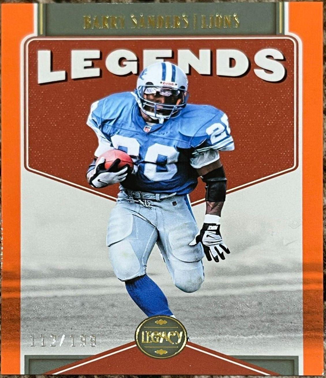 Barry Sanders [Orange] #106