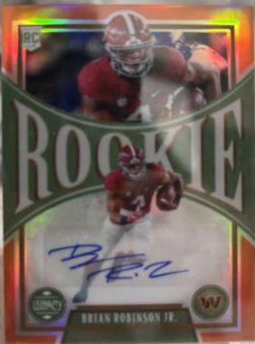 Brian Robinson Jr. [Premium Orange] #169