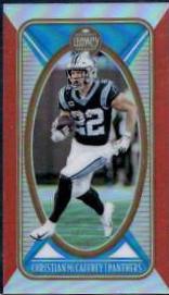 Christian McCaffrey [Premium Orange Mini] #12