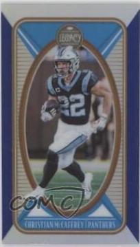 Christian McCaffrey [Premium Sapphire Mini] #12