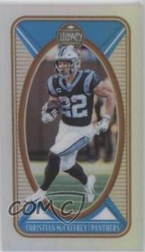 Christian McCaffrey [Premium Silver Mini] #12
