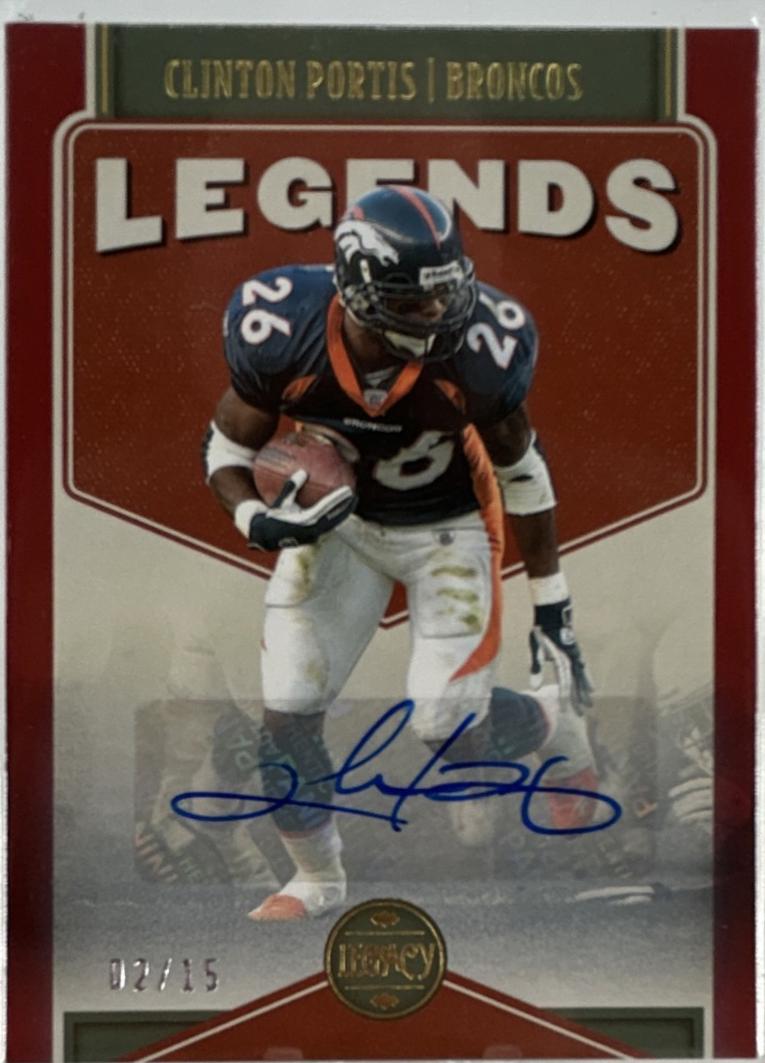 Clinton Portis [Red Autograph] #129