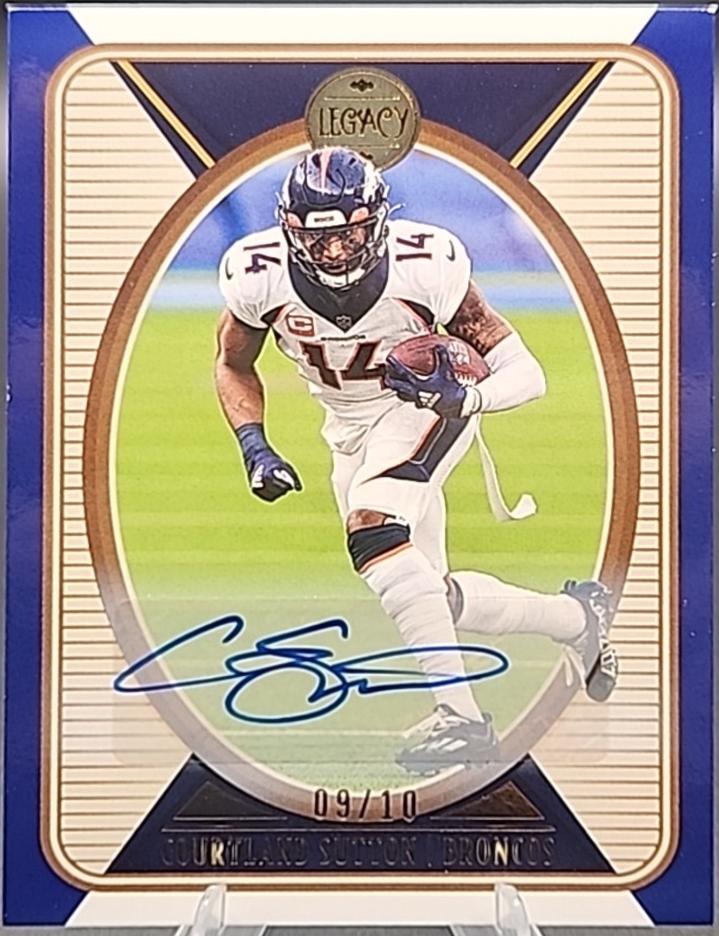 Courtland Sutton [Blue Autograph] #28
