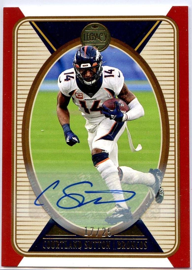 Courtland Sutton [Red Autograph] #28