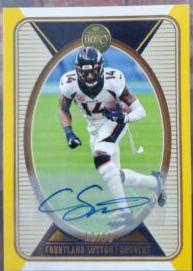 Courtland Sutton [Yellow Autograph] #28