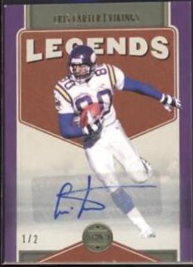 Cris Carter [Violet Autograph] #109