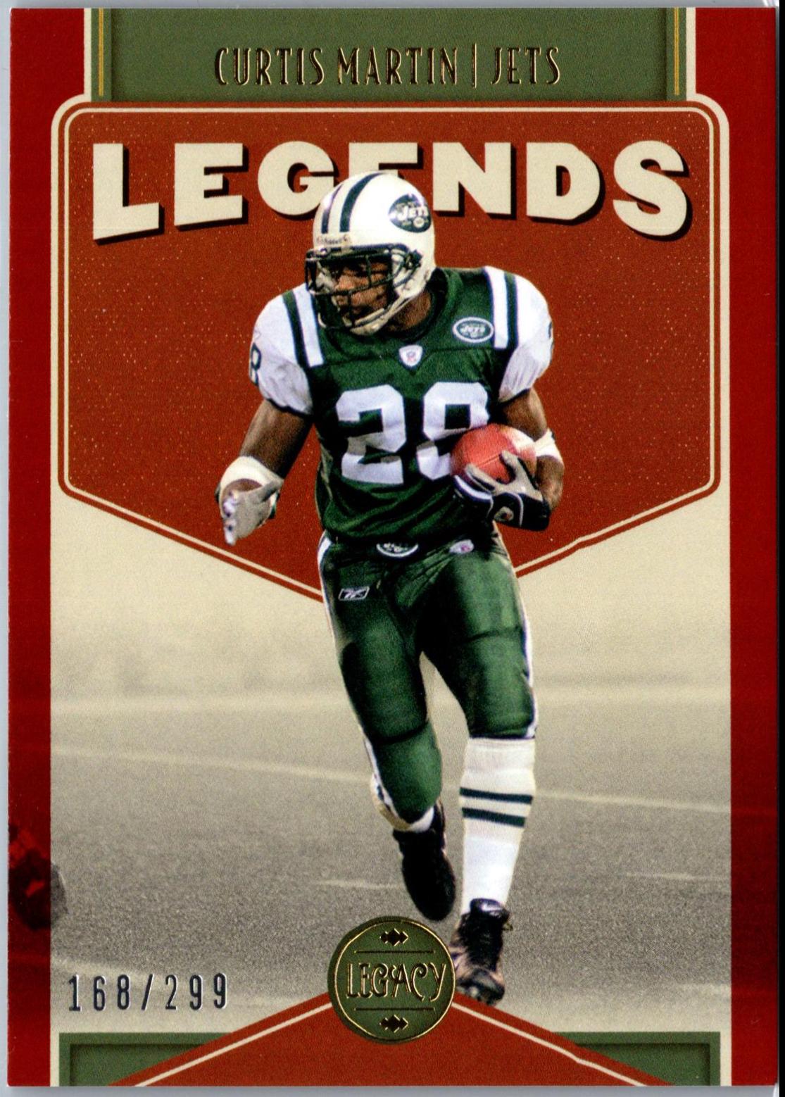 Curtis Martin [Red] #117