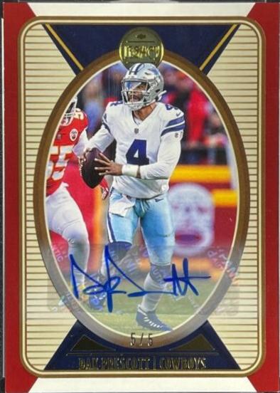 Dak Prescott [Red Autograph] #24