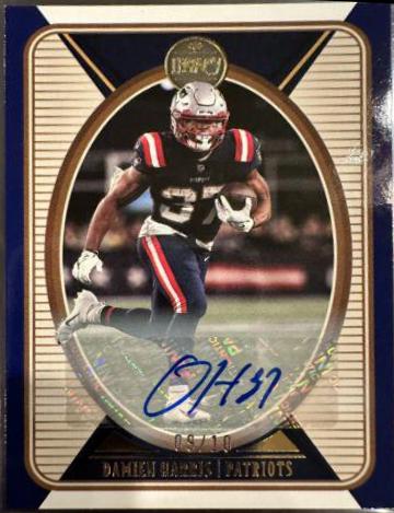 Damien Harris [Violet Autograph] #67