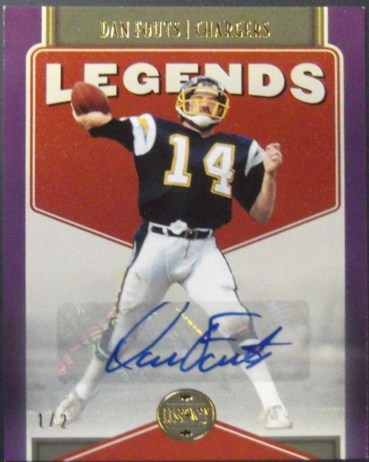Dan Fouts [Violet Autograph] #112