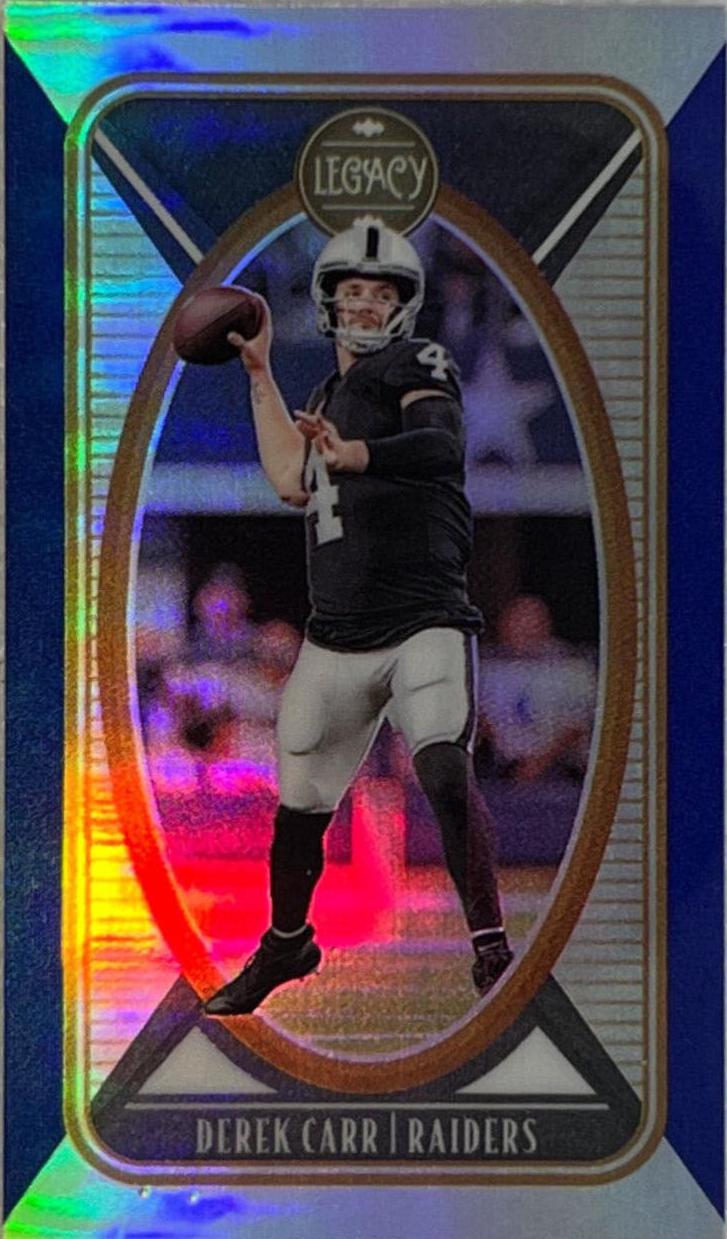 Derek Carr [Premium Sapphire Mini] #55