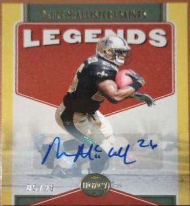 Deuce McAllister [Yellow Autograph] #137