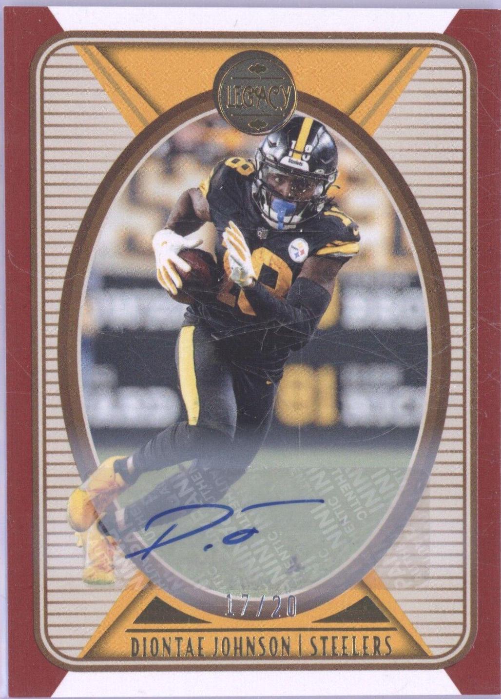 Diontae Johnson [Red Autograph] #81