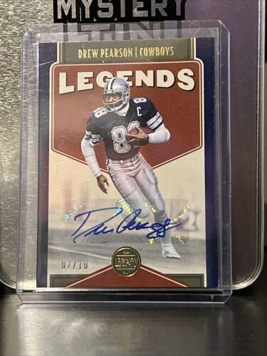 Drew Pearson [Blue Autograph] #133
