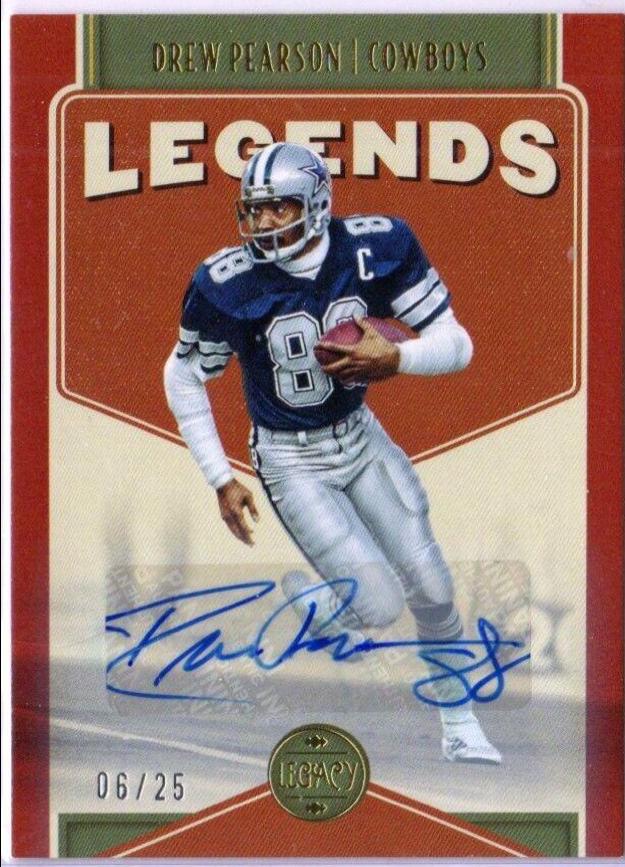 Drew Pearson [Red Autograph] #133