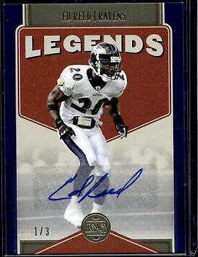Ed Reed [Blue Autograph] #110