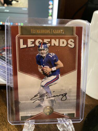 Eli Manning [Red Autograph] #114