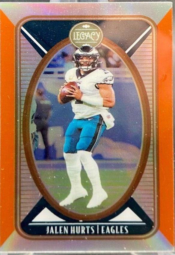 Jalen Hurts [Premium Orange Mini] #77