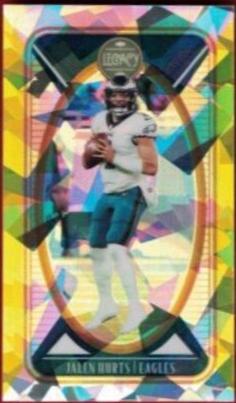 Jalen Hurts [Premium Yellow Diamond Mini] #77