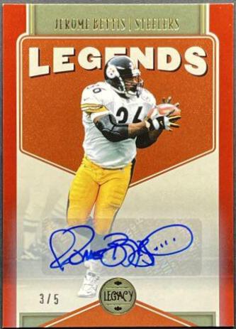 Jerome Bettis [Red Autograph] #113