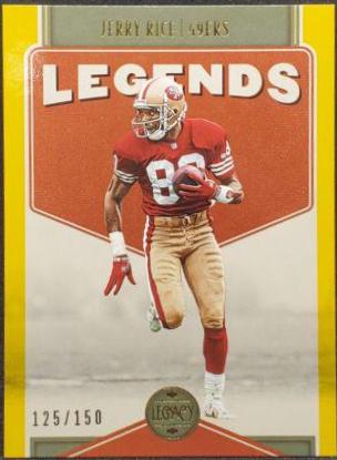 Jerry Rice [Yellow] #104