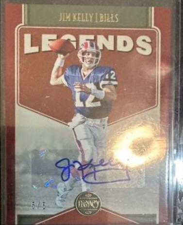 Jim Kelly [Red Autograph] #111
