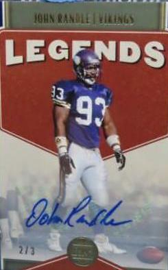 John Randle [Blue Autograph] #121