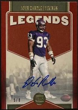 John Randle [Red Autograph] #121