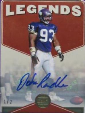 John Randle [Violet Autograph] #121