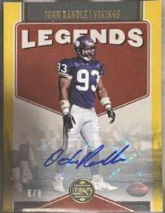 John Randle [Yellow Autograph] #121