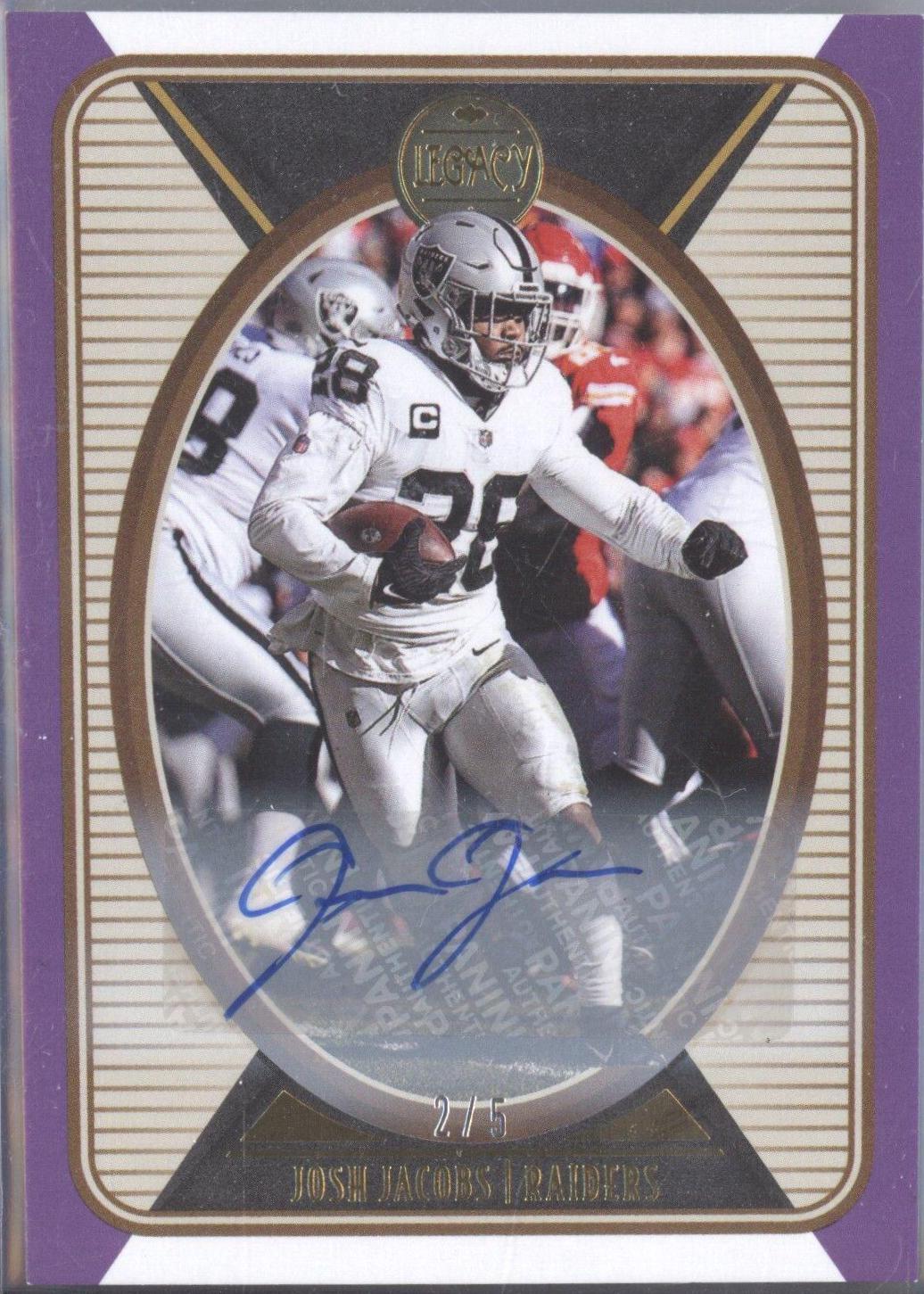 Josh Jacobs [Violet Autograph] #57