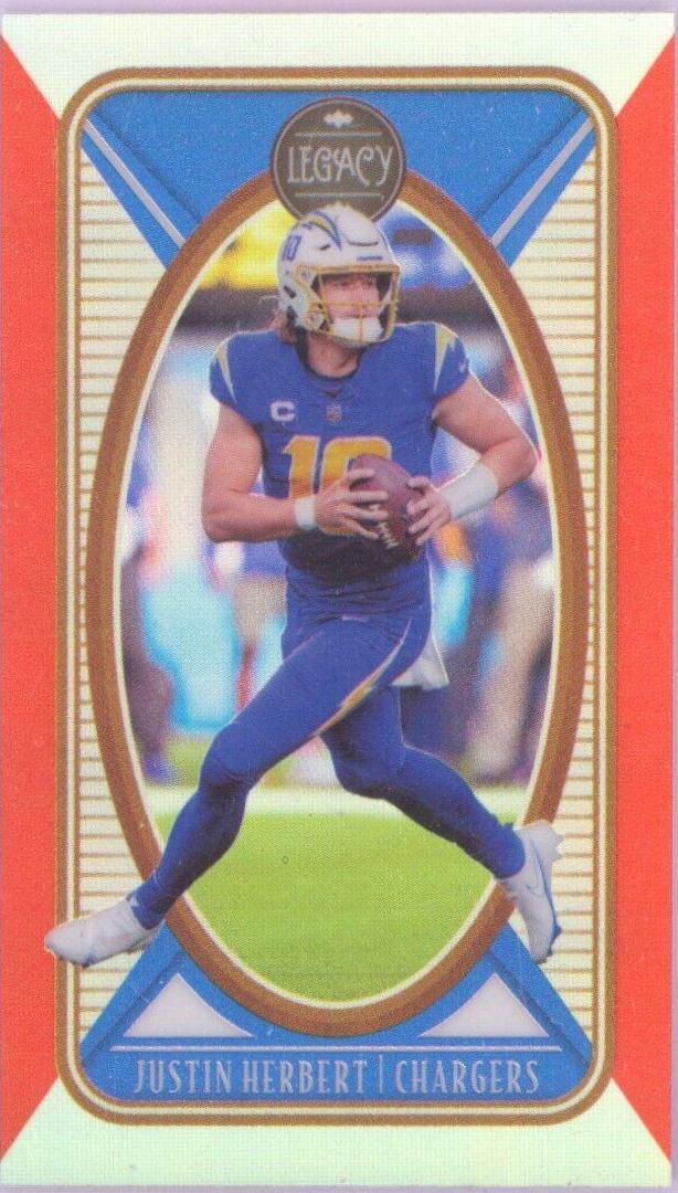 Justin Herbert [Premium Orange Mini] #48