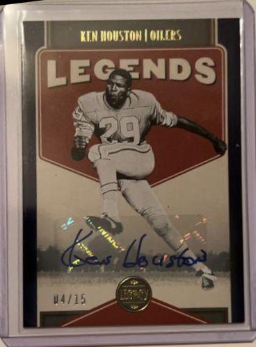 Ken Houston [Blue Autograph] #138