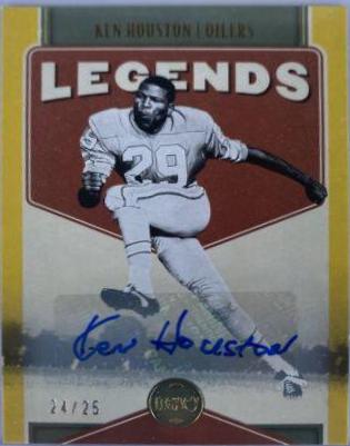 Ken Houston [Yellow Autograph] #138